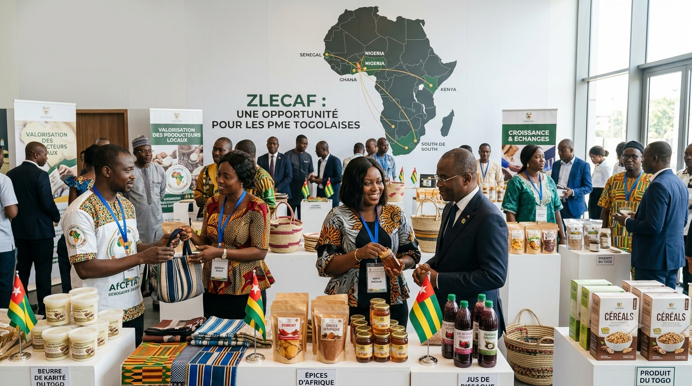 Togo : lancement du programme « À la découverte des producteurs locaux » pour booster les TPME et la ZLECAf