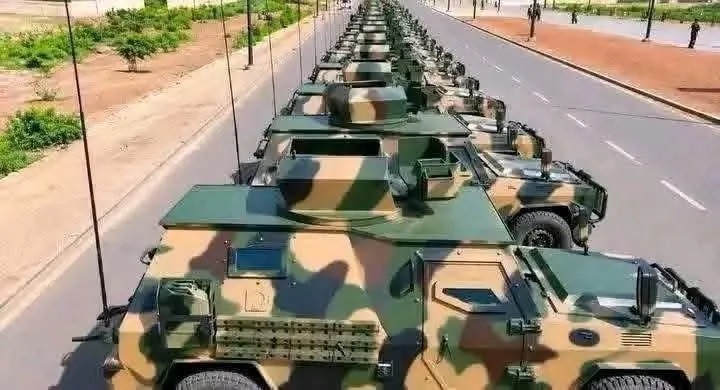 Burkina : l’industrie militaire devoile ses premiers véhicules blindés